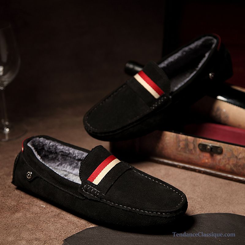 Mocassin Fourré Homme, Mocassin Homme Rouge Pas Cher