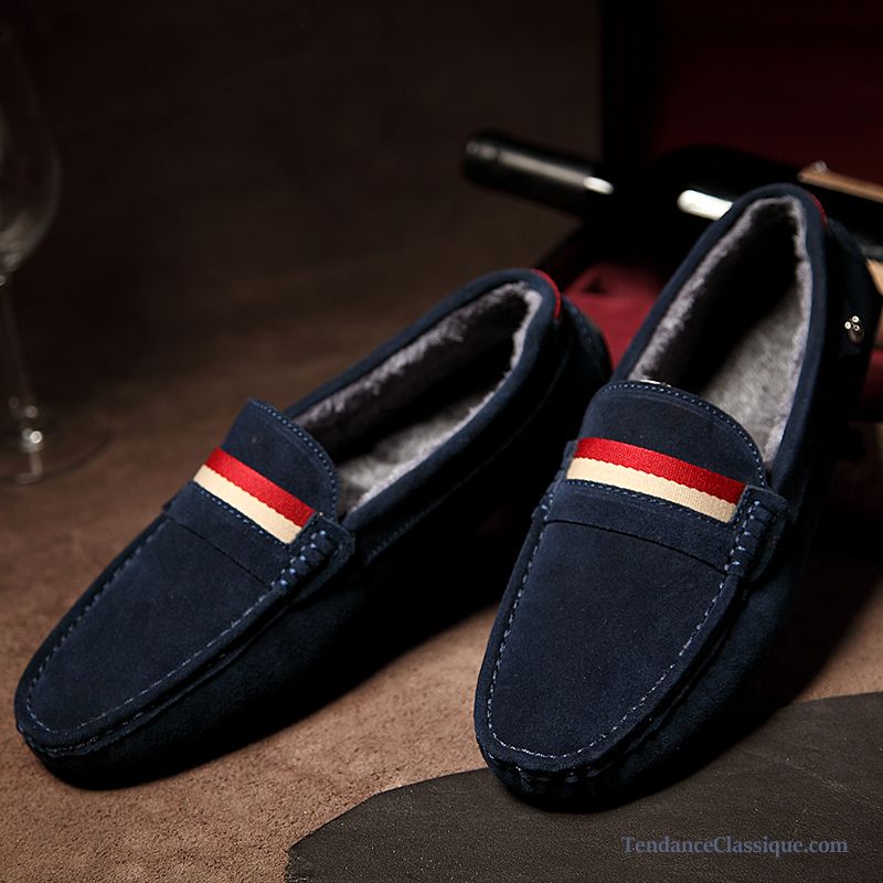 Mocassin Fourré Homme, Mocassin Homme Rouge Pas Cher