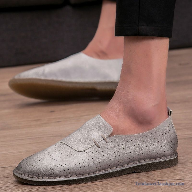 Mocassin Homme Avec Pompon, Mocassin Noir Et Blanc Homme