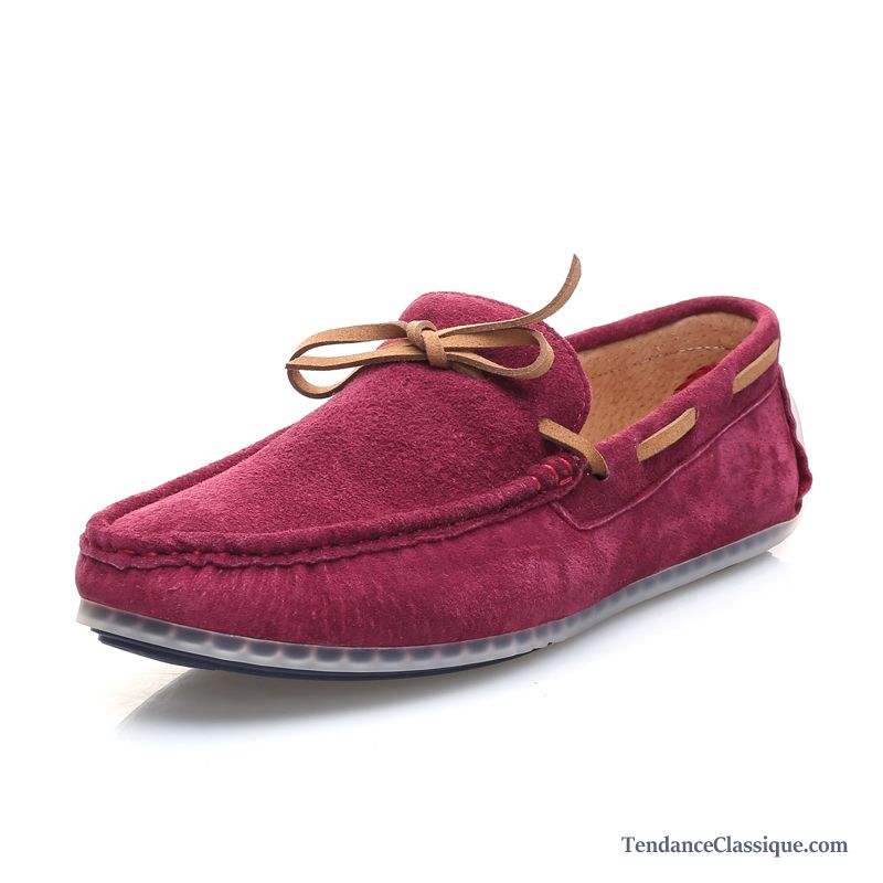 Mocassin Homme De Marque, Mocassin Rouge Homme Pas Cher