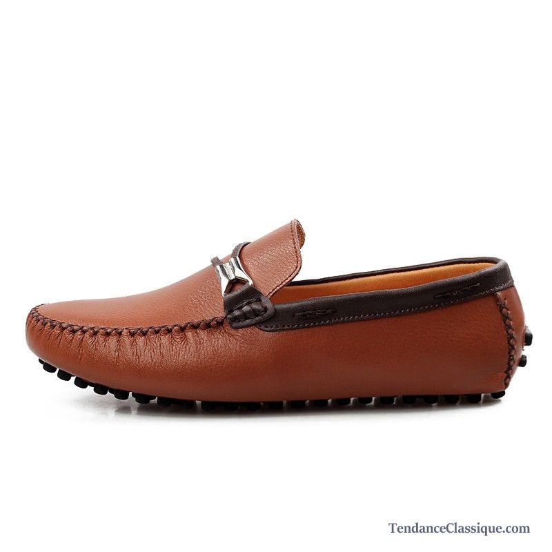 Mocassin Homme Grande Taille Noir, Mocassin Homme Marron Daim En Vente