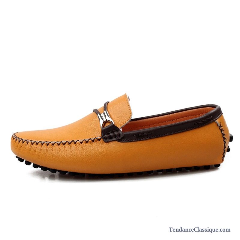 Mocassin Homme Grande Taille Noir, Mocassin Homme Marron Daim En Vente