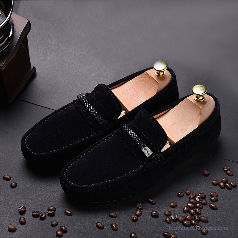 Mocassin Homme Noir Rosybrown, Mocassin Luxe Homme En Ligne