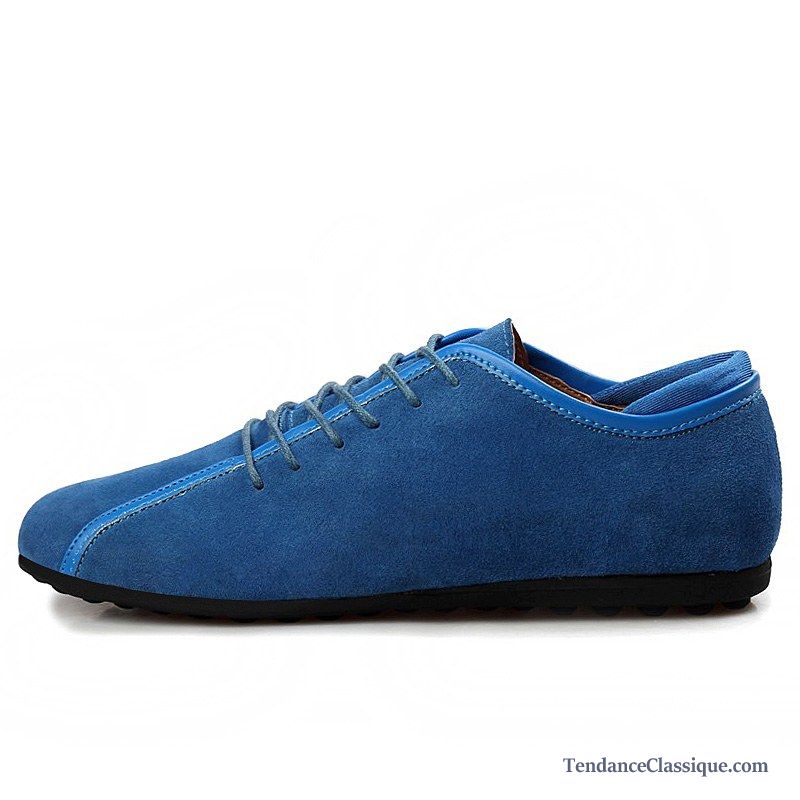 Mocassin Homme À Talon Saumon, Mocassin Homme Bleu Marine