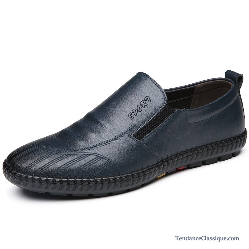 Mocassin Homme Écarlate, Mocassin Homme Couleur Pas Cher