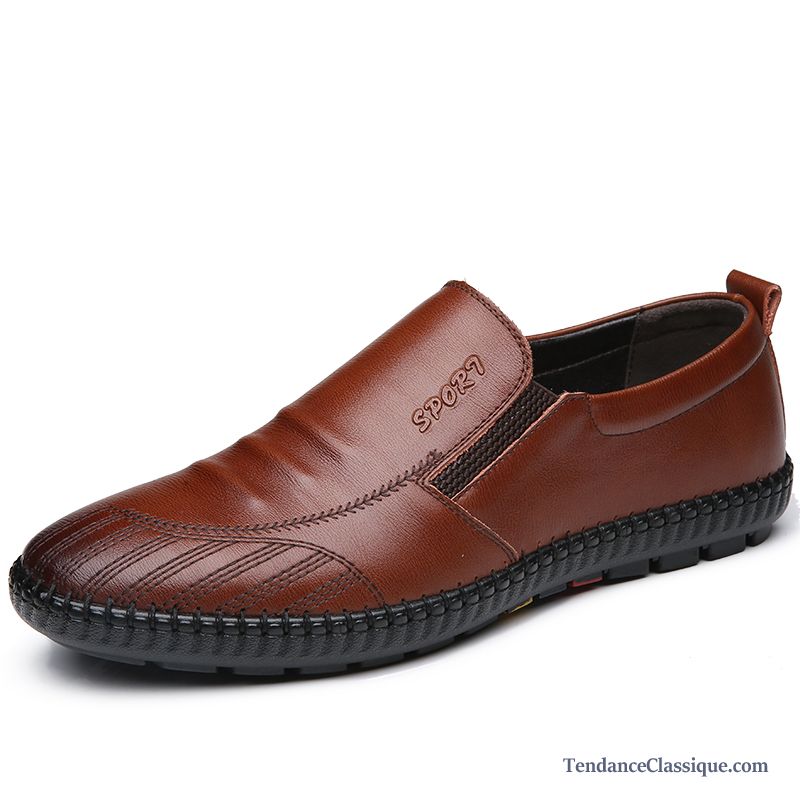 Mocassin Homme Écarlate, Mocassin Homme Couleur Pas Cher