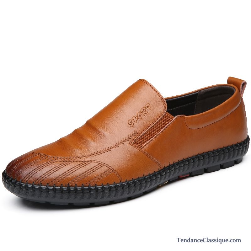 Mocassin Homme Écarlate, Mocassin Homme Couleur Pas Cher