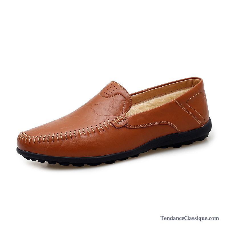 Mocassin Marron Homme, Pantoufle Mocassin Homme Pas Cher