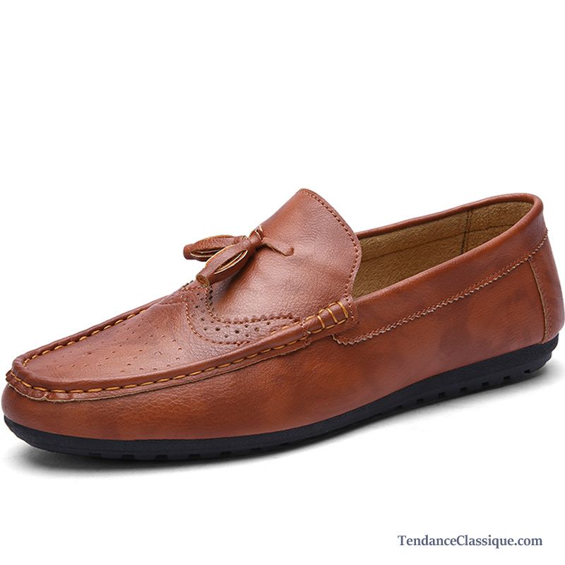 Mocassin Talon Haut Homme, Mocassin Bicolore Homme En Ligne