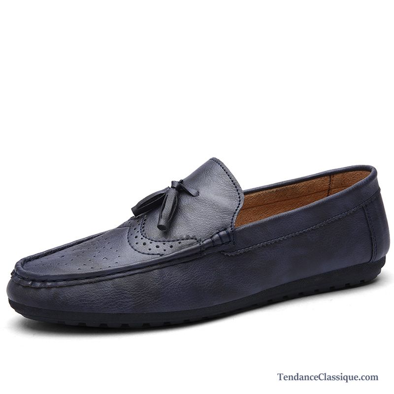 Mocassin Talon Haut Homme, Mocassin Bicolore Homme En Ligne