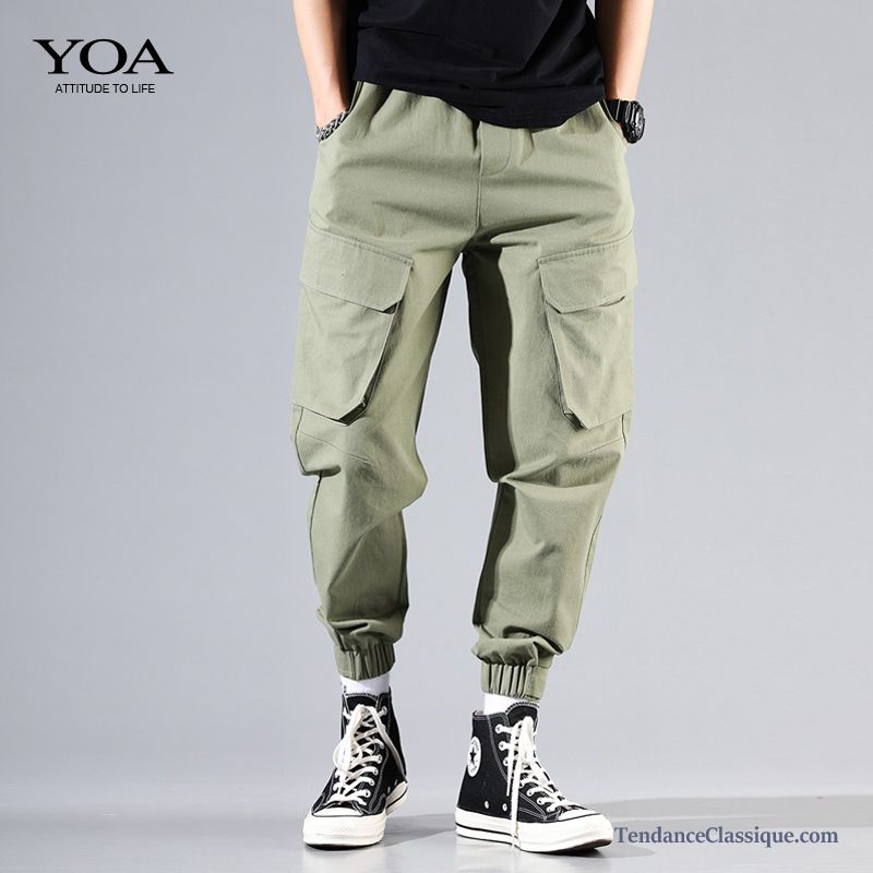 Mode Homme Pantalon Cargo, Chemise Homme Fashion Pas Cher