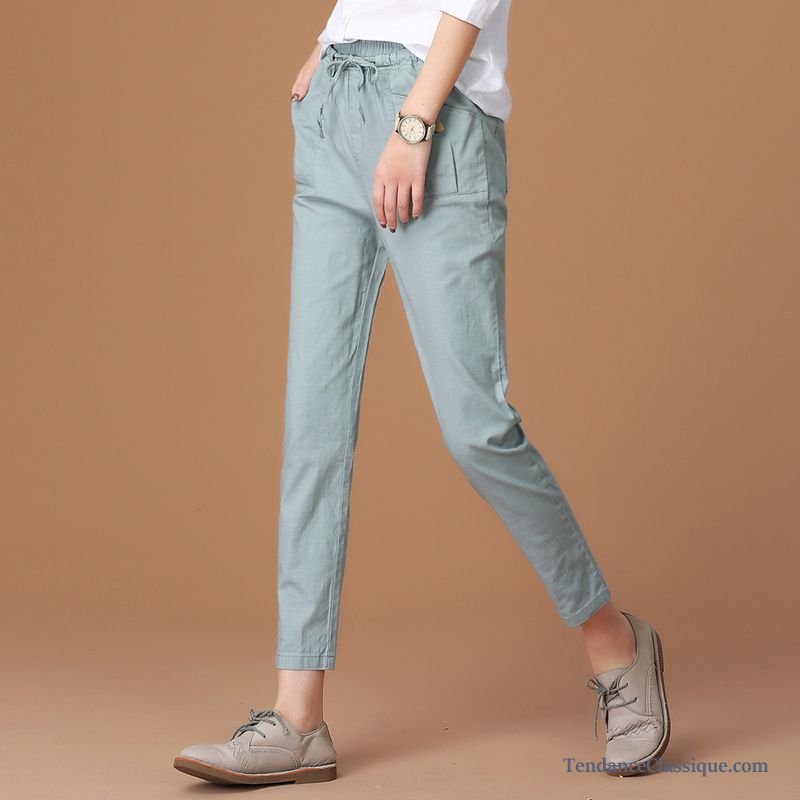 Pantalon Cargo Femme Beige, Pantalon Rayé Femme Soldes