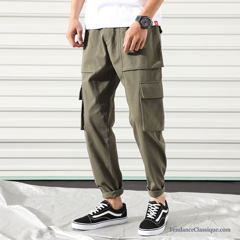 Pantalon Cargo Homme Noir, Pantalon Cargo Homme Velours En Ligne