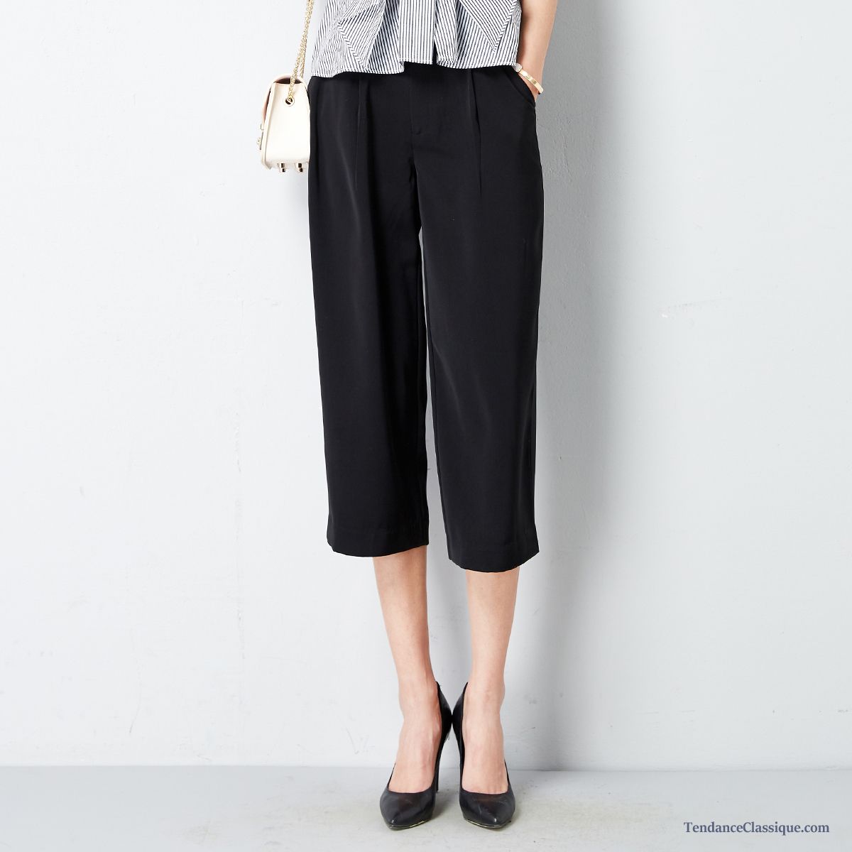 Pantalon Coupe Droite Femme, Pantalon Classique Femme Pas Cher