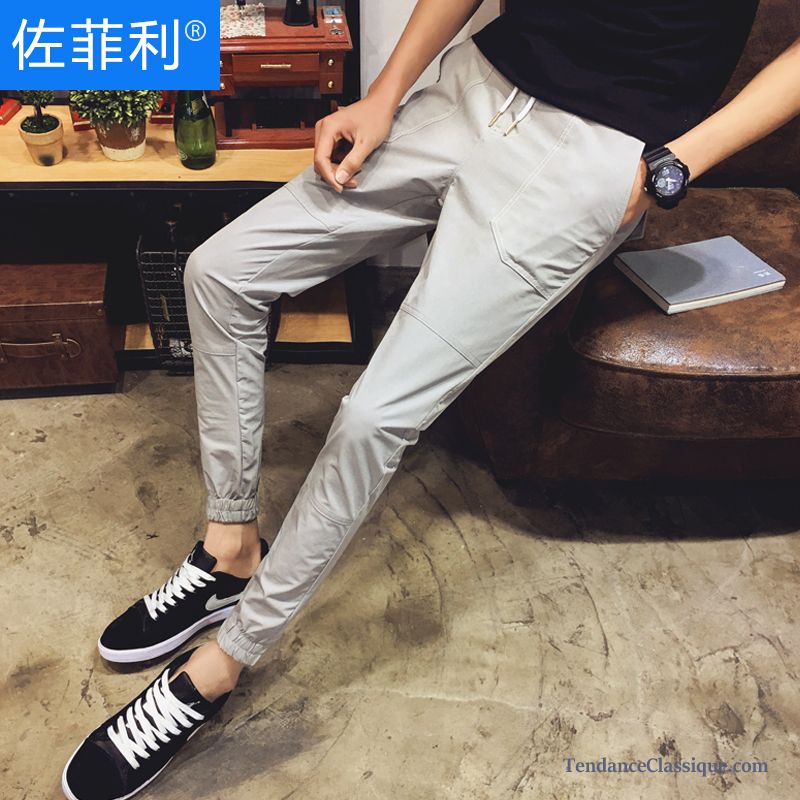 Pantalon Homme Blanc Pas Cher, Pantalon Mode Pour Homme En Vente