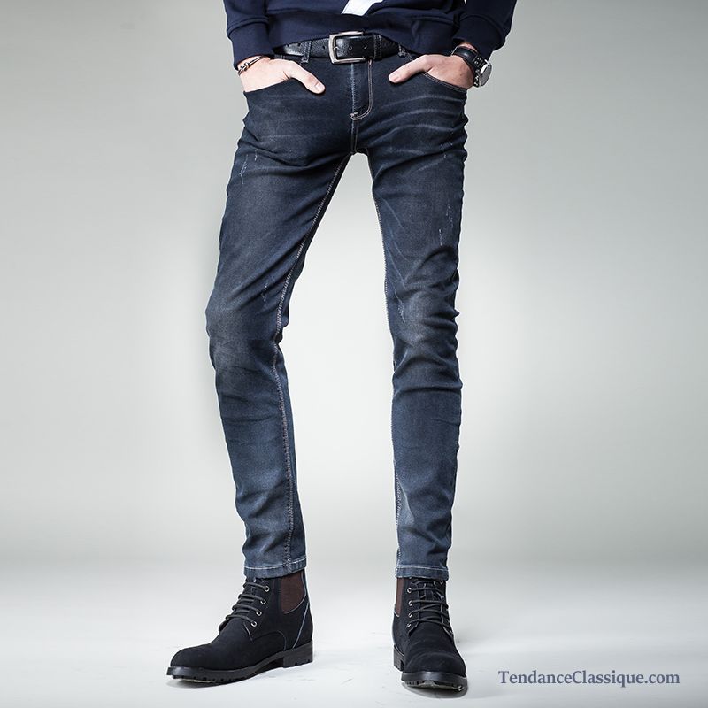 Pantalon Homme Couleur, Jean Avec Elasthane Homme