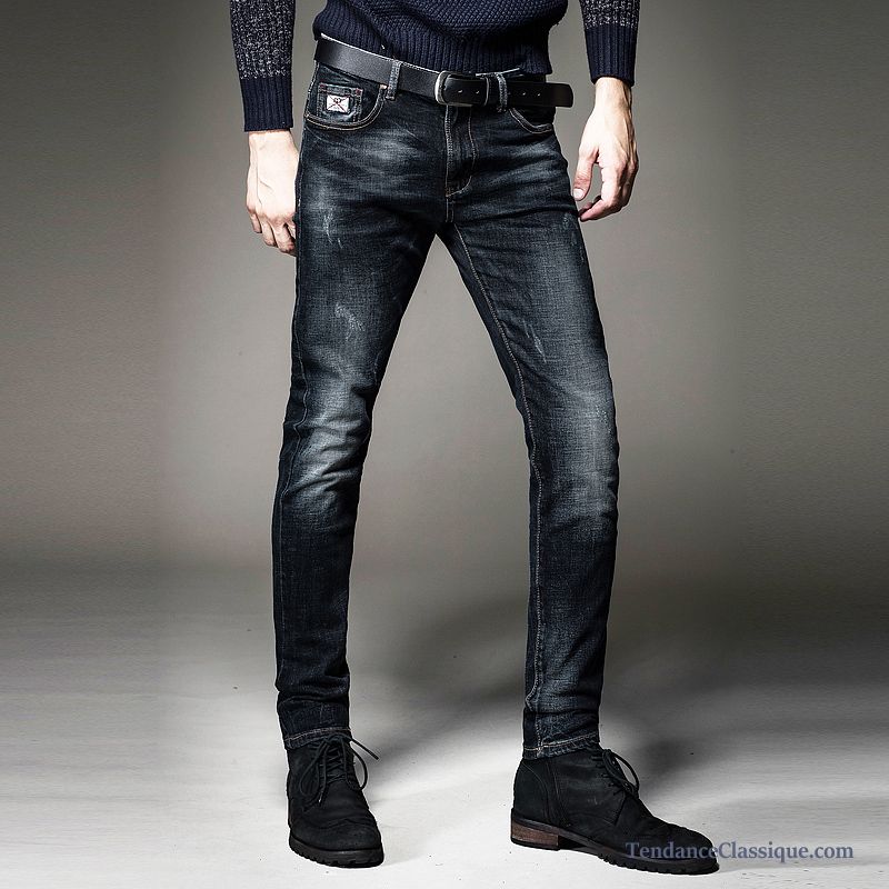 Pantalon Homme Slim Noir, Ou Trouver Des Jeans Pas Cher