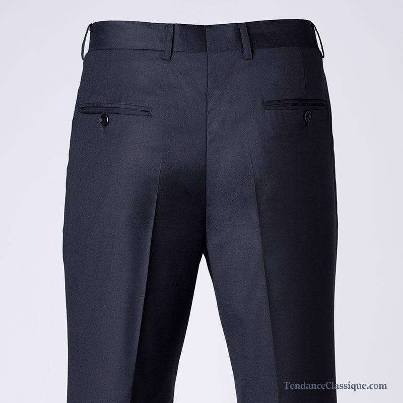 Pantalon Lin Pas Cher, Pantalon Mode Bleu Marine Homme