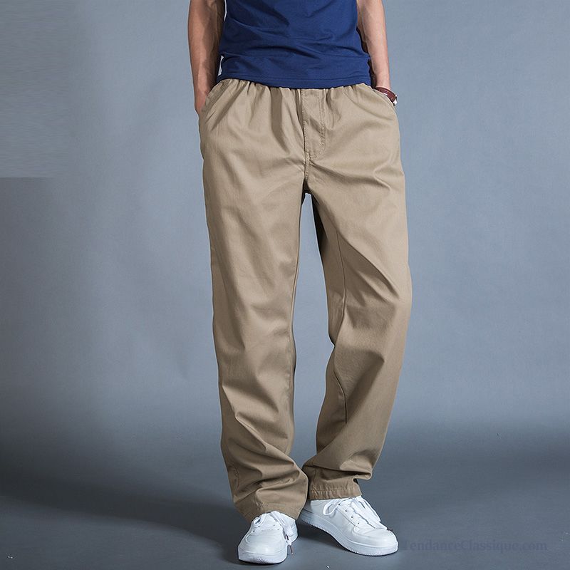 Pantalon Taille Basse Homme, Pantalon Mode Homme Pas Cher