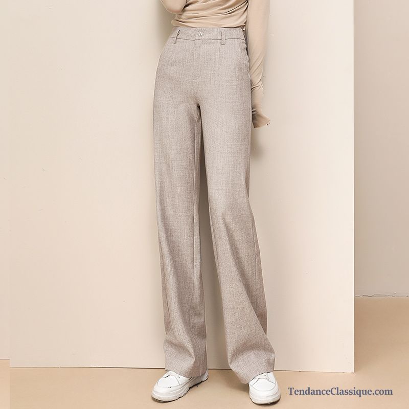 Pantalon Tendance Femme Pierre, Pantalon Noir Et Blanc