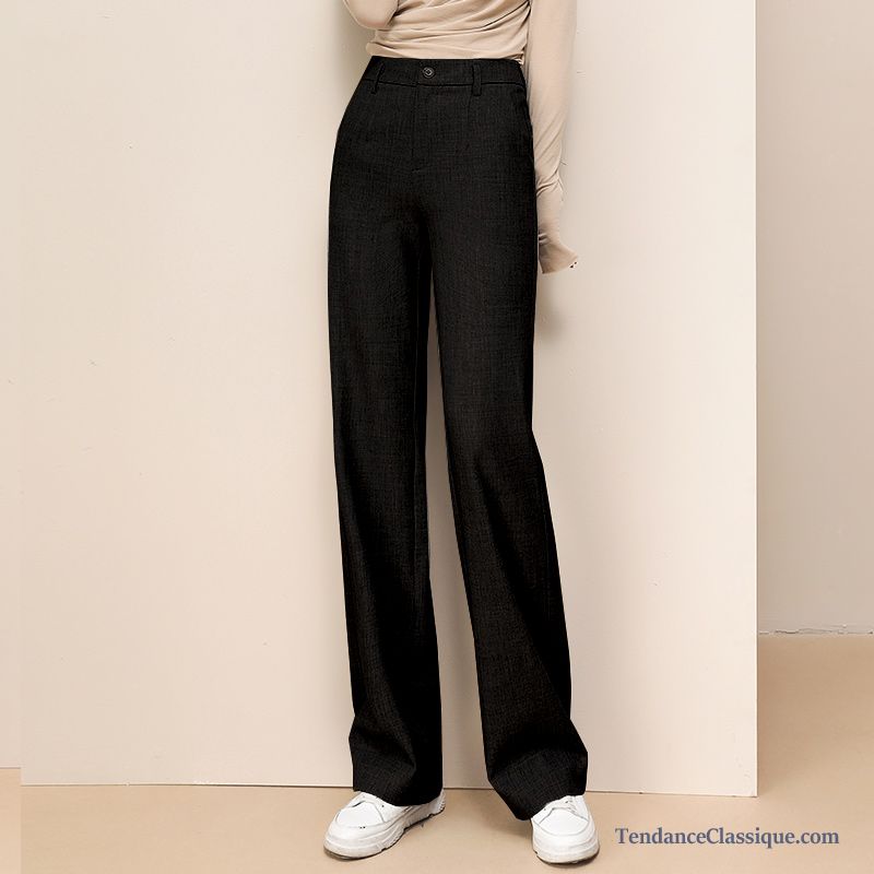 Pantalon Tendance Femme Pierre, Pantalon Noir Et Blanc