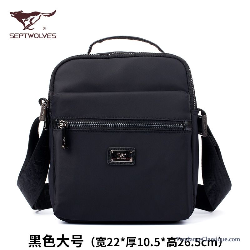 Petit Sac Bandoulière Noir Or, Sac À Bandoulière Jeune Homme