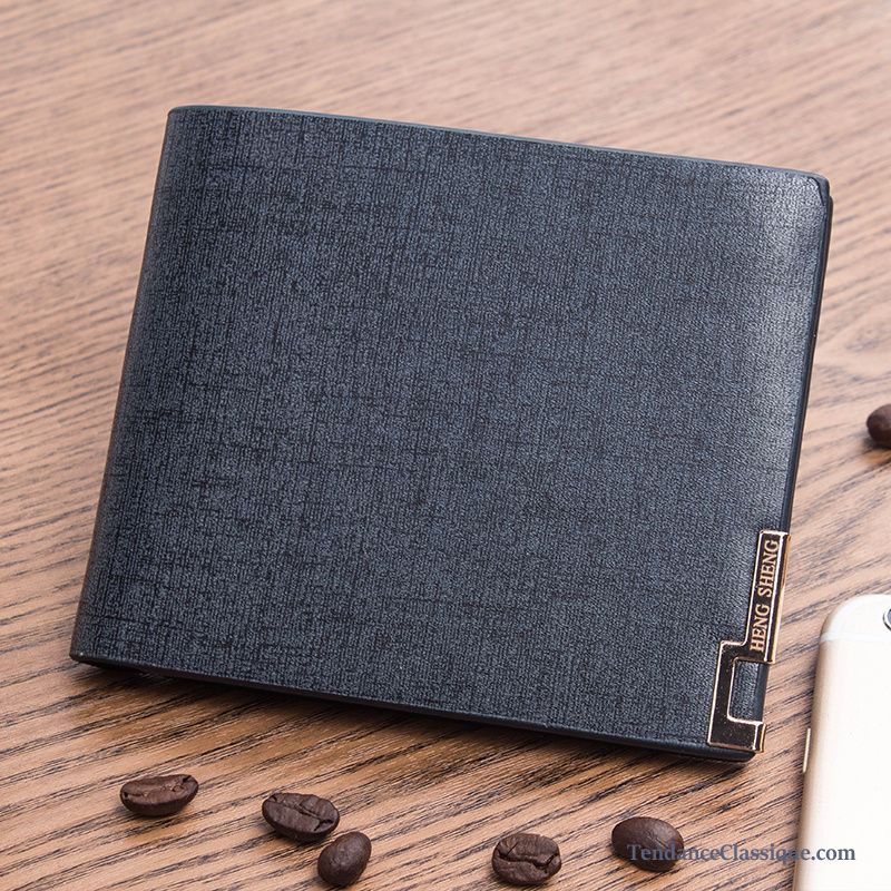 Porte Monnaie Homme Noir, Portefeuilles En Cuir Homme En Vente