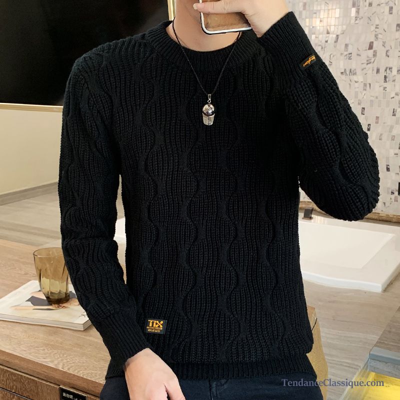 Pull Hiver Homme Pas Cher Saphir, Pull En Laine Pas Cher Homme En Vente