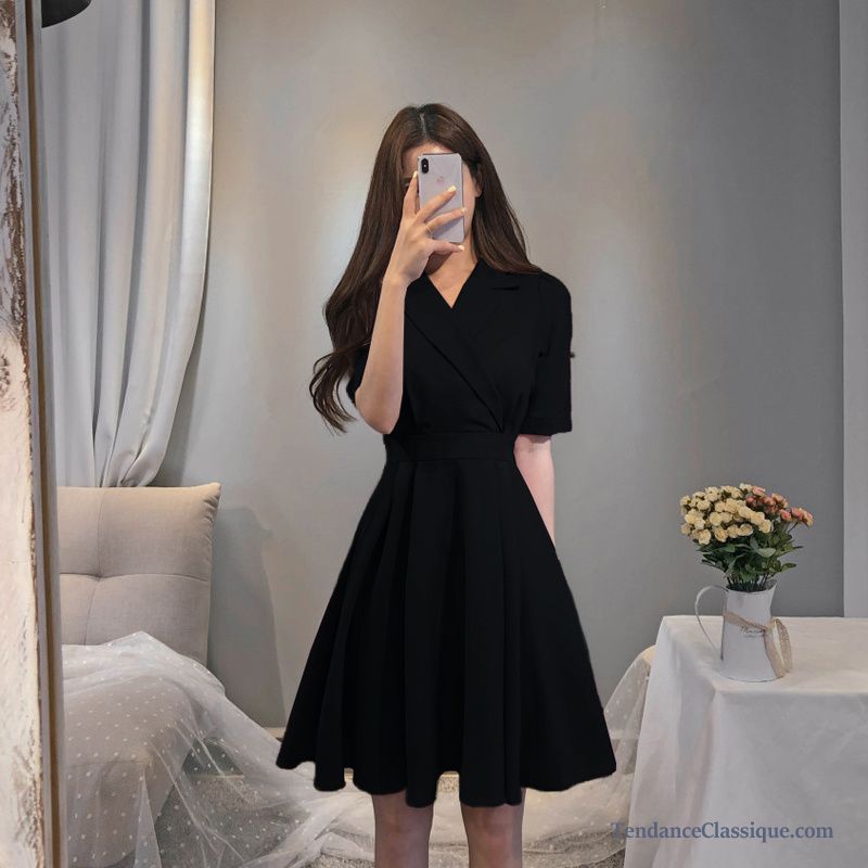 Robe Femme Petite Marine, Belle Robe Pas Cher Soldes