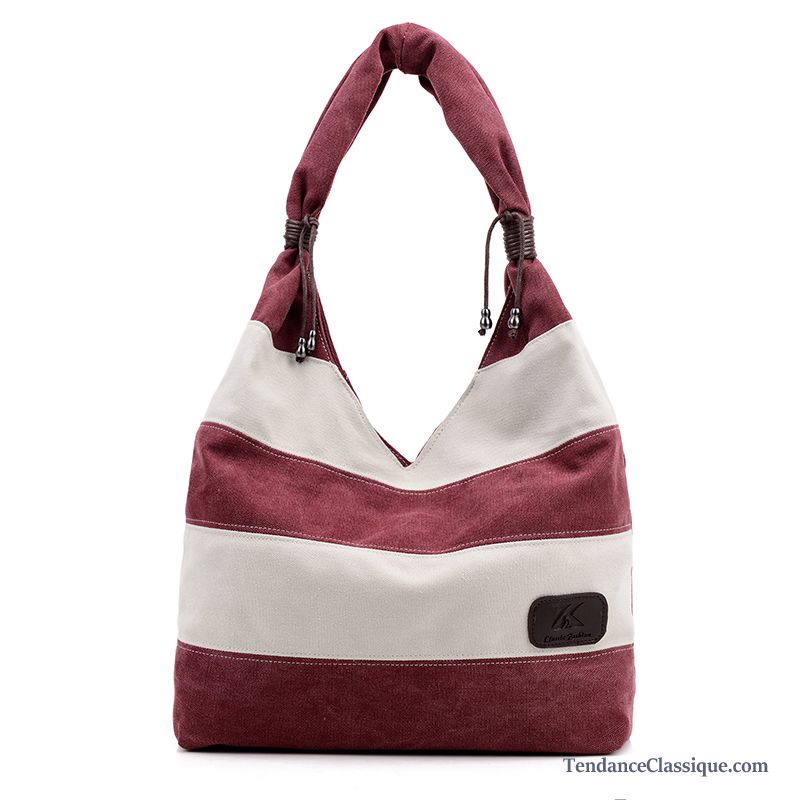 Sac A Main Cuir Rouge Femme Steelblue, Sac A Main En Cuir En Solde Pas Cher