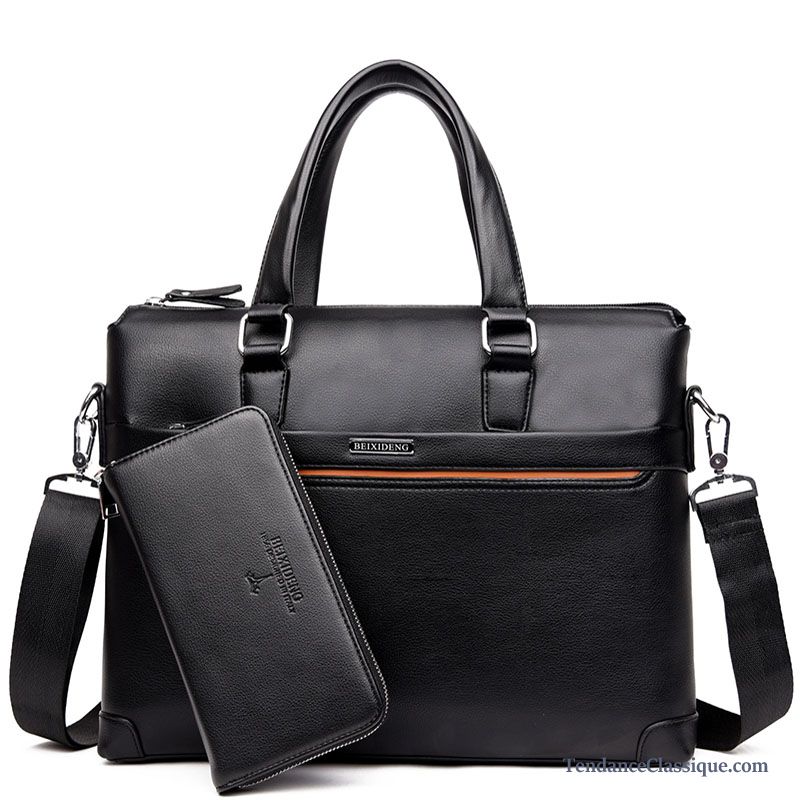 Sac Cuir Noir Homme Blé, Vente Sac Pas Cher