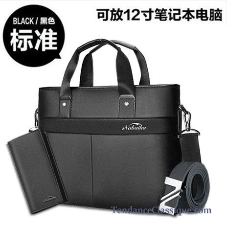 Sac De Luxe Pas Cher, Sac Noir Homme Cuir