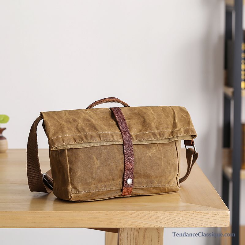 Sac En Bandoulière Homme Pour Les Cours Pérou, Sac À Bandoulière Avec Chaine