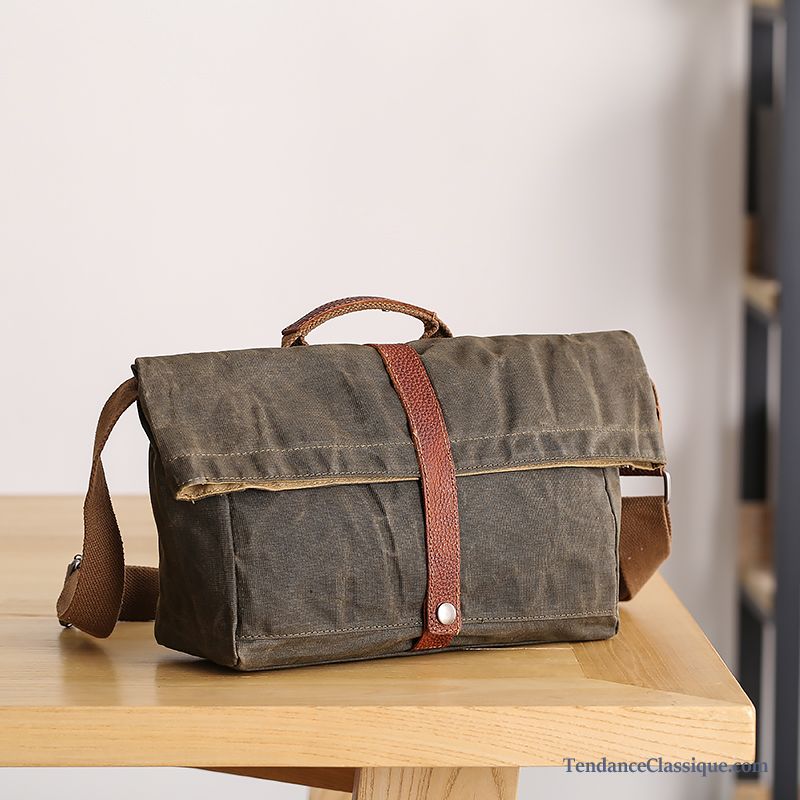 Sac En Bandoulière Homme Pour Les Cours Pérou, Sac À Bandoulière Avec Chaine