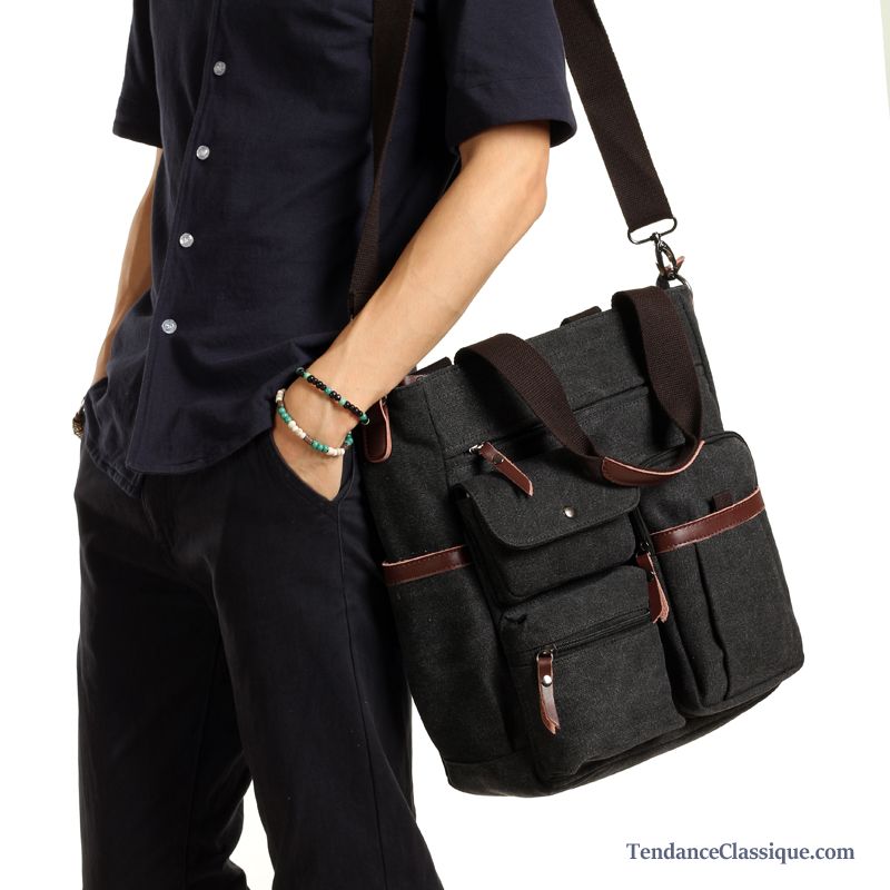 Sac Noir Pas Cher Tomate, Sac Noir En Cuir Homme