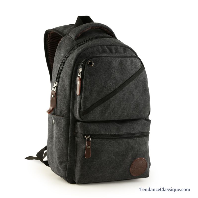 Sac Pour Homme College Marron, Cartable Sac A Dos Homme