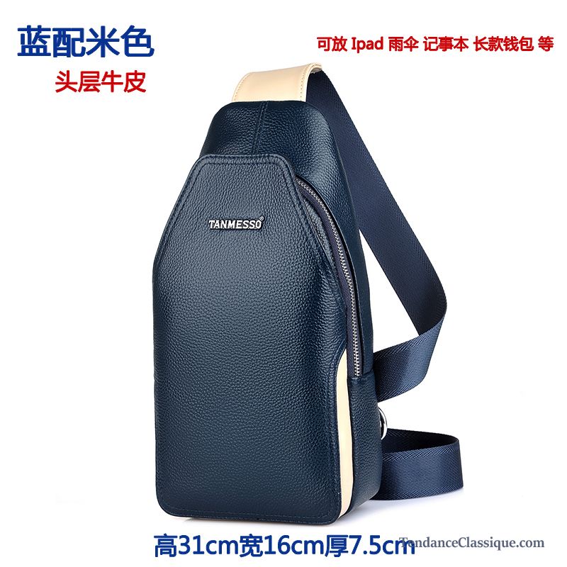 Sac À Bandoulière Bleu Lavande, Sac Bandoulière Blanc Homme En Ligne