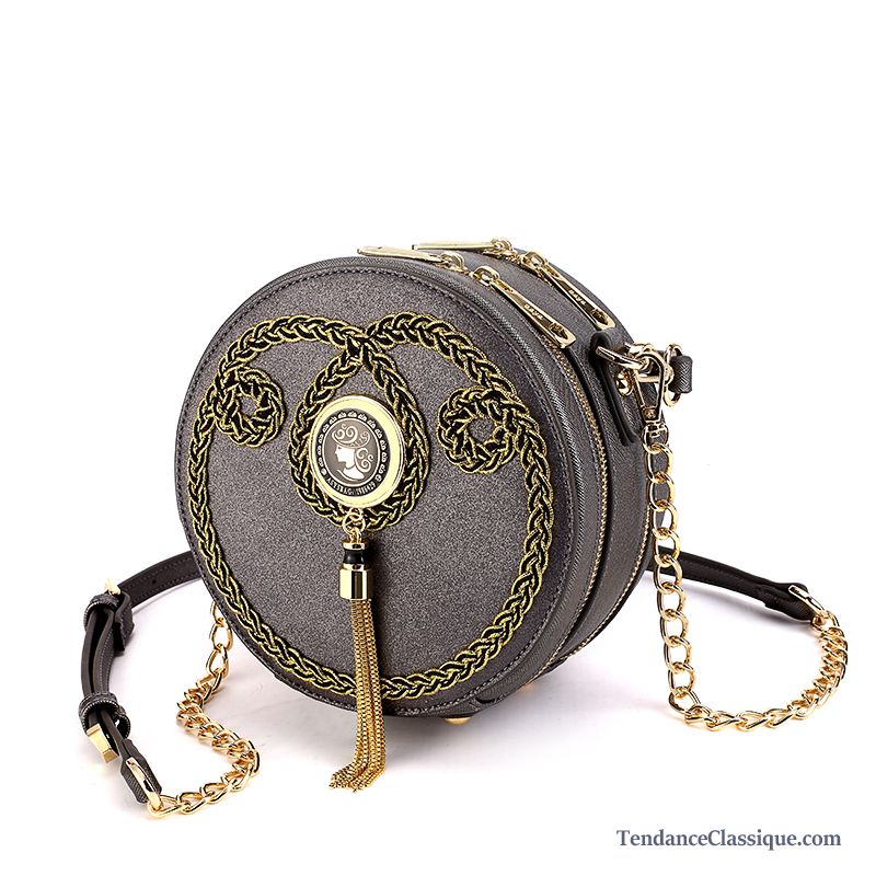 Sac À Bandoulière Femme Cuir Pensée, Sac À Bandoulière Tendance