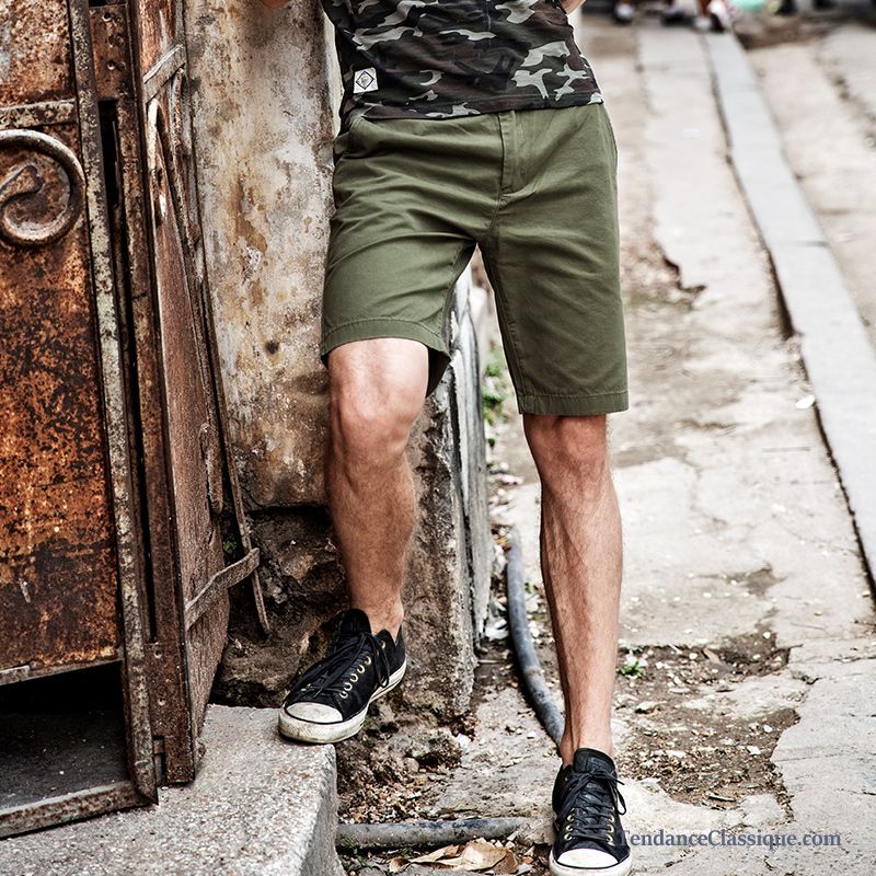 Short Casual Homme, Short En Velours