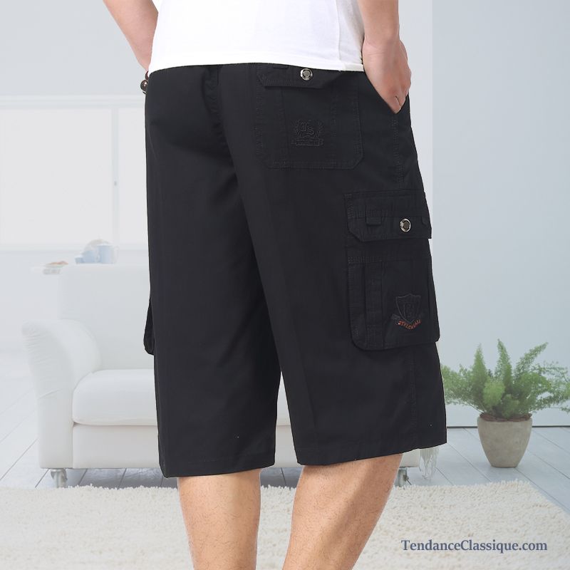 Short D Été Homme, Short Homme Large Pas Cher