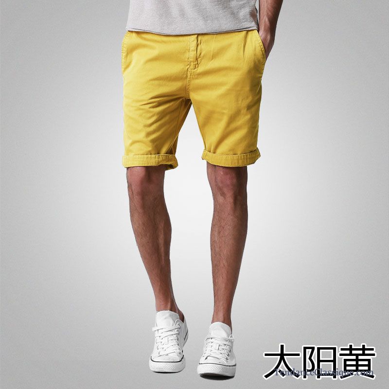 Short De Couleur Homme Beige, Short De Homme Soldes