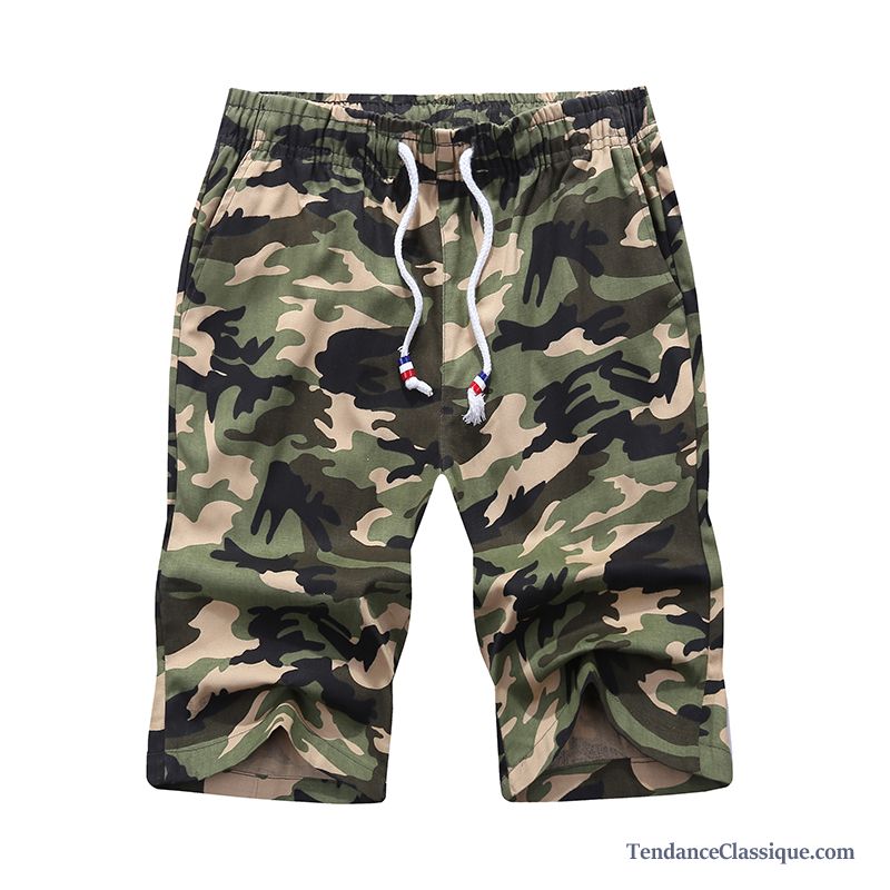 Short De Lin Pour Homme Argent, Short Ample Homme