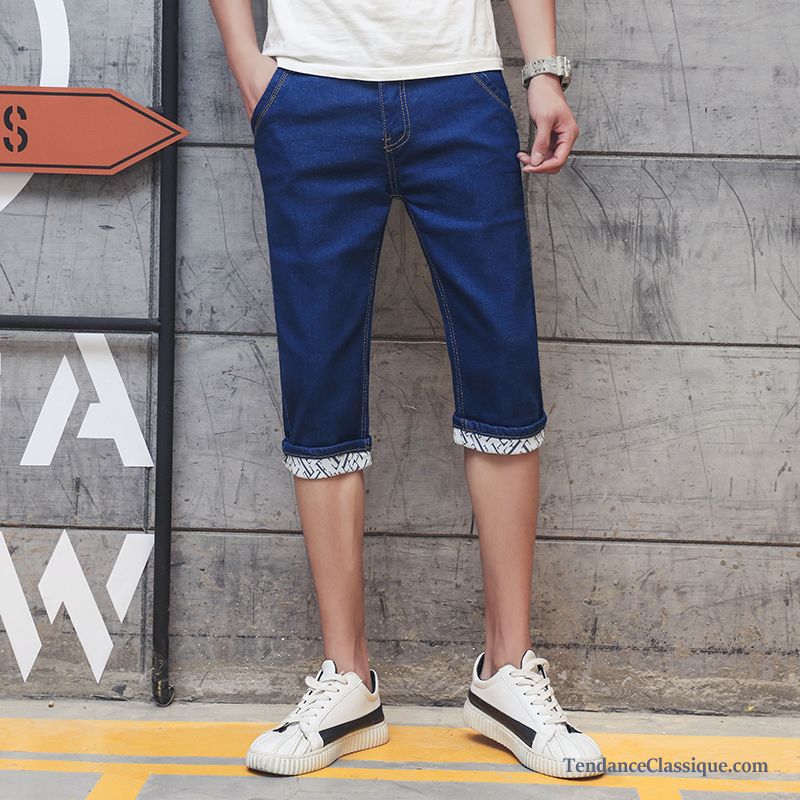 Short En Lin Blanc Homme, Short Lin Blanc Homme