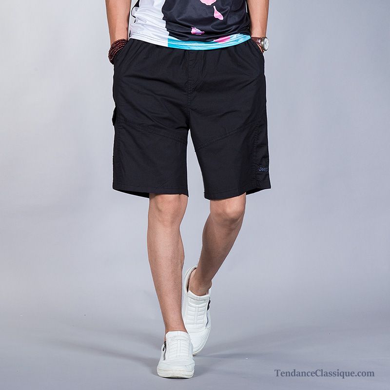 Short Homme Couleur, Short En Lin Homme Grande Taille