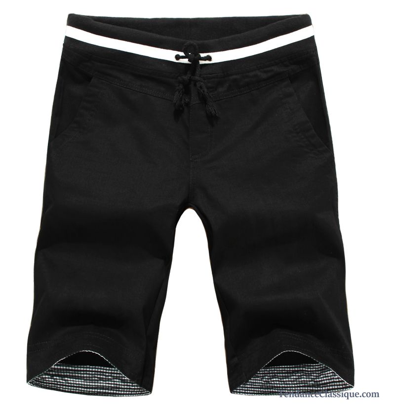 Short Homme Rouge Blé, Short Homme Noir