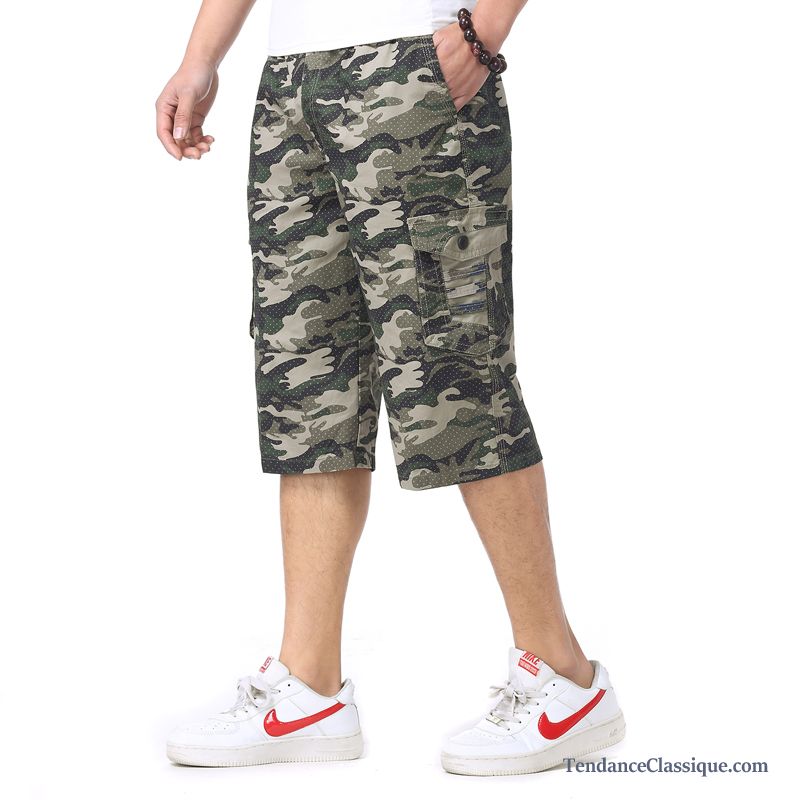 Short Lin Blanc Homme Noir, Short De Toile Homme Soldes