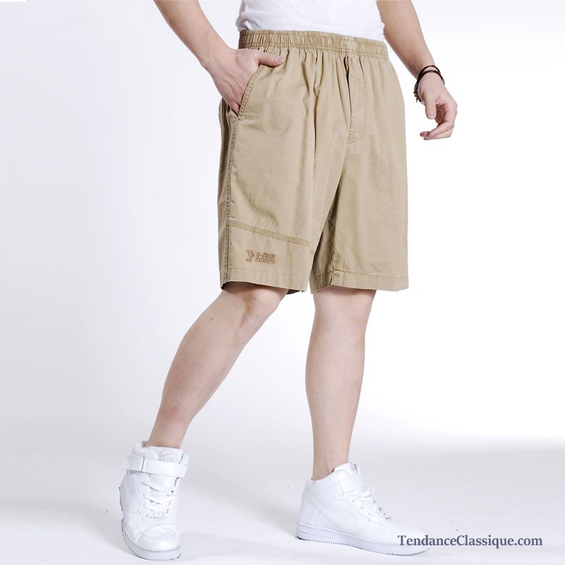 Short Mode Blanc Homme, Short Cargo Homme Soldes France