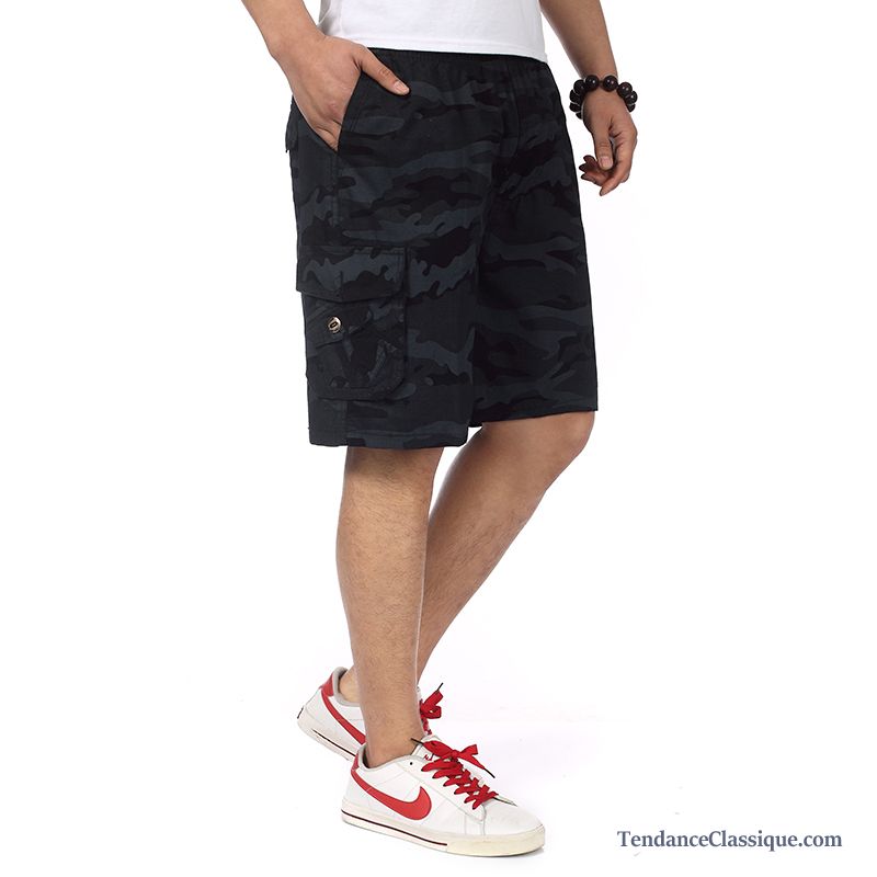 Short Noir Homme, Short Homme Grande Taille