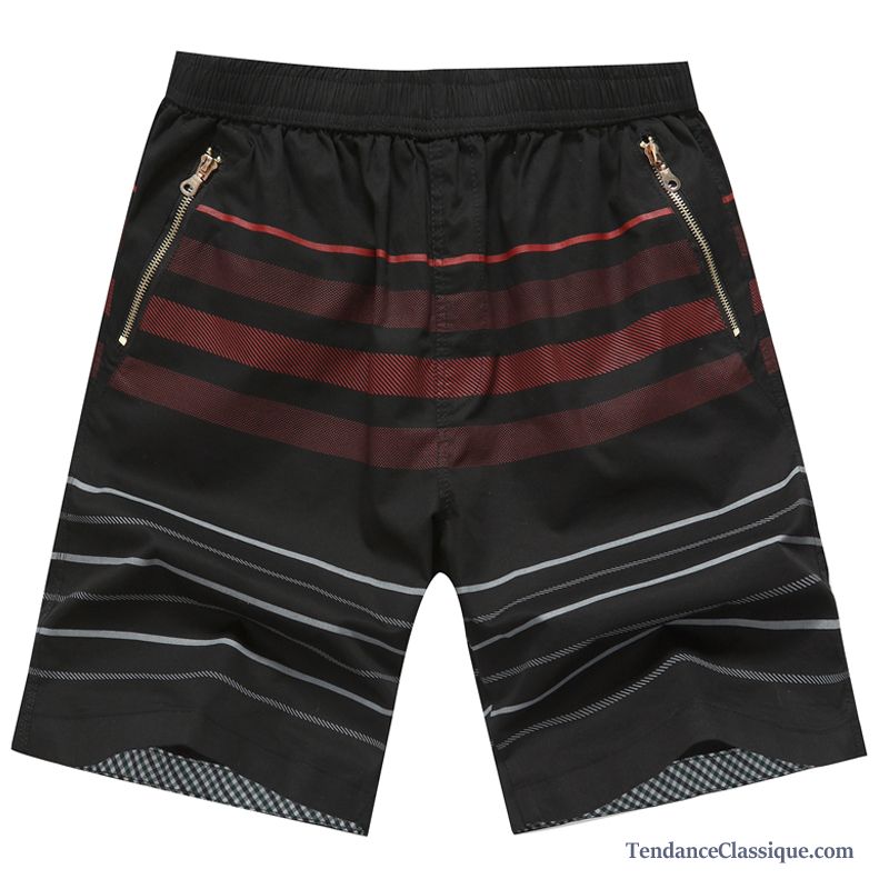 Short Rouge Homme Pas Cher Brun, Short Bleu Marine Homme