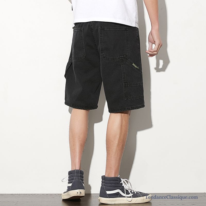 Short Taille Basse Homme, Short Noir Homme Chic